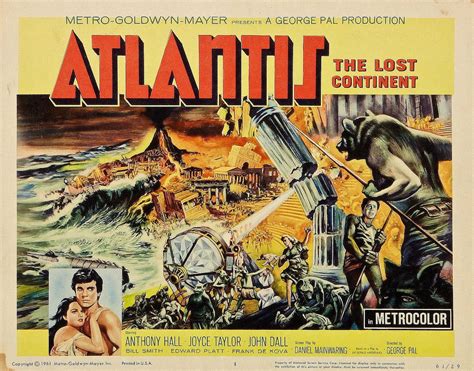 The first edition of the novel was published in 1989, and was. Mike's Movie Cave: Atlantis, The Lost Continent (1961 ...