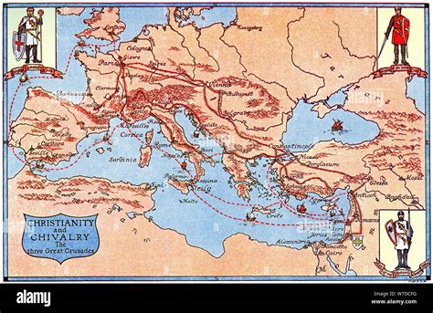 First Crusades Map