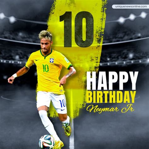 happy birthday neymar jr top wishes images messages quotes memes greetings and whatsapp