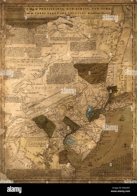 American Revolutionary War Era Maps 1750 1786 067 A Map Of Pensilvania