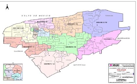 Conoce Los Distritos Electorales En YucatÁn Ciudadanos Al Dia