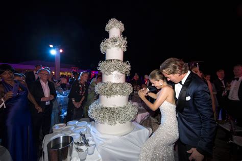 Gemstone heiress victoria swarovski, 23, marries property mogul in lavish italian wedding (and wears a £700k dress with a huge train adorned with 500,000 of her family's crystals, of course!) The Swarovski heiress got married, and her wedding was as ...