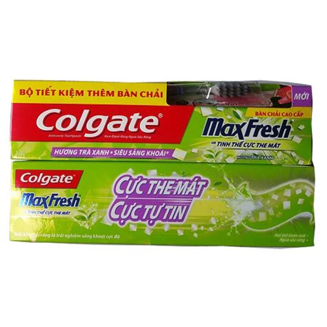Colgate Toothpaste Max Fresh With Cooling Crystal Green Tea 230g