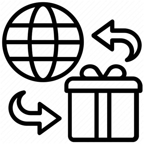 Global logistics, international cargo, international freight, international shipment, worldwide ...