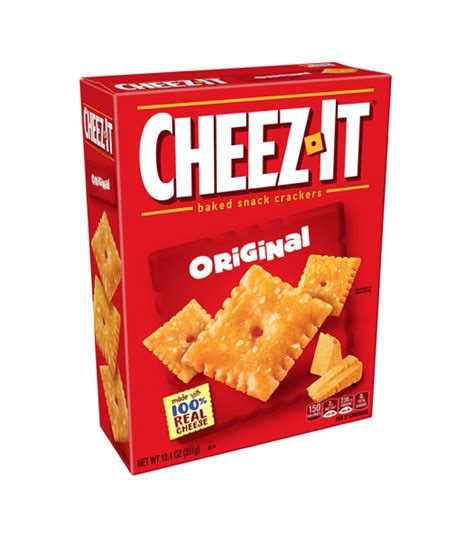 But do you know what the secret ingredient is? Cheez It Original - 12.4oz (351g) - American Fizz