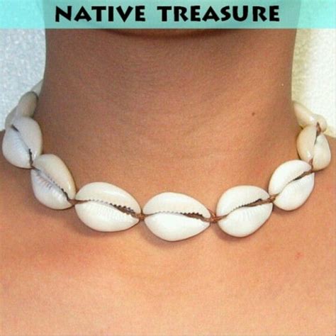 Nativr With Images Shell Choker Cowrie Shell Necklace Cowrie Shell