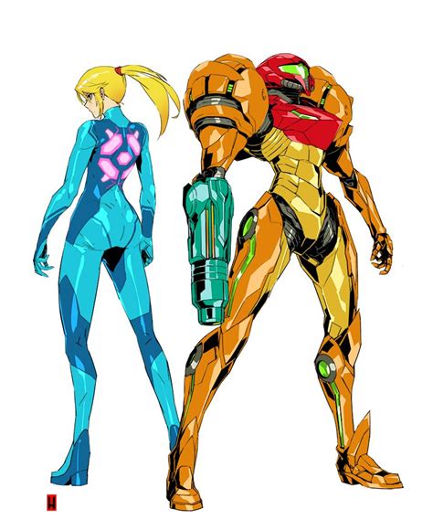 Metroid Samus Samus Aran Video Game Characters Anime Characters Cyborgs Art Zero Suit Samus