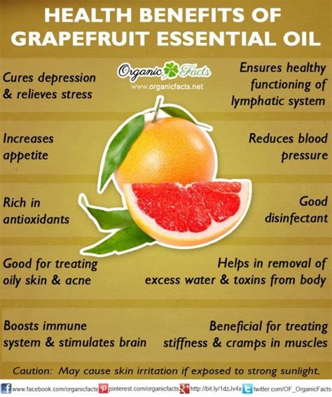 10 Wonderful Benefits Of Grapefruit Essential Oil Health Benefits Of