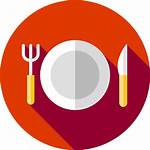 Fork Restaurant Plate Dish Knife Icon Utensils