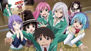Dizinin ana karakteri tsukune aono , herhangi bir yerel liseye kabul edilmedikten sonra canavarlar. List of Rosario + Vampire characters - Wikipedia