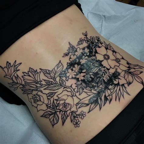 19 best lower back tattoo cover ups design ideas. The start of a stunning coverup. Photo - 19 lower-back ...