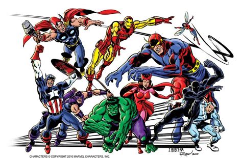 The Avengers Movie 1960s Version Marvel Comics Superheroes