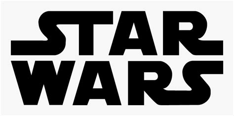 Star Wars Logo Transparent Black Vector Logo De Star Wars HD Png