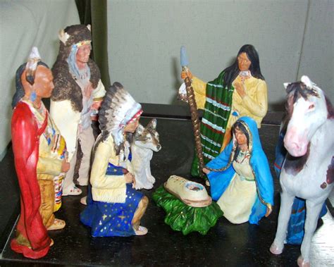 Needle Felted Art By Robin Joy Andreae Native American Nativity