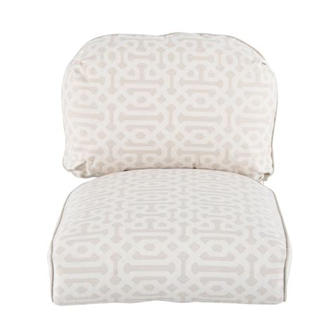 Browse outdoor cushions and pillows on houzz, including patio furniture cushions such as outdoor chair and bench cushions. Home Decorators Collection Camden Sunbrella Fretwork Flax ...