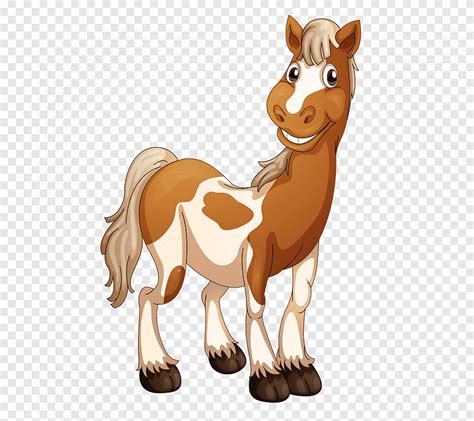 Horse Illustration Illustration Cartoon Horse Cartoon Character