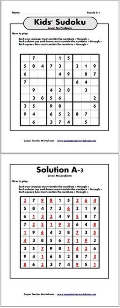 Sudoku A Game On Funbrain Printable Sudoku Ks2 Printable Sudoku Free