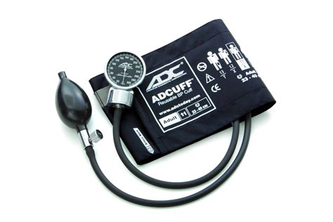 Adc Diagnostix 700 Aneroid Sphygmomanometer Sphyg 23 40cm Black 700