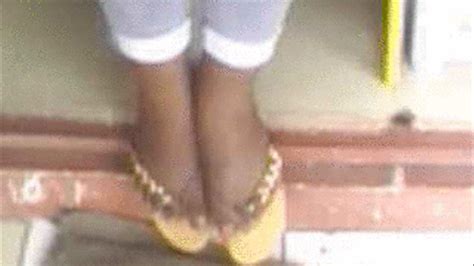 Bigsteffs Ghana Foot Modeling Tema Girls Lovely Ebony Feet In Slippers