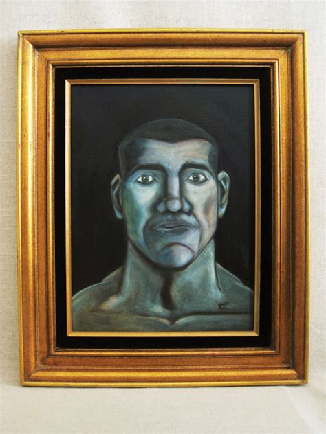 Male Portrait Painting Framed Contemporary Original Fine Art Paintings Of Men