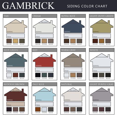 Vinyl Siding Color Combinations Top Exterior House Colors
