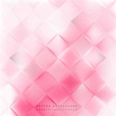 Abstract Light Pink Square Background Design