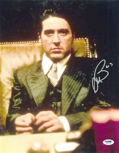 Lot Detail Al Pacino Autographed 11x14 Photo Psadna