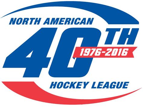 North American Hockey League Anniversary Logo North American Hockey