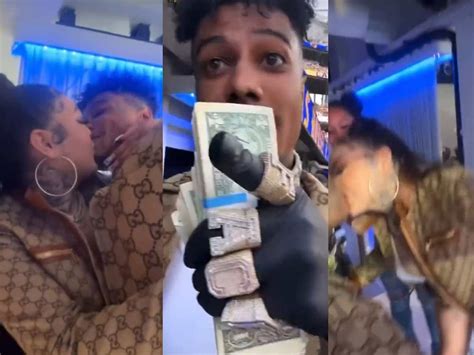 Watch Rapper Blueface Throws Money At A Bunch Of Women Twerking