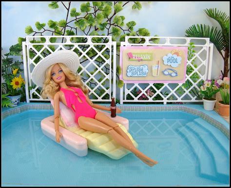 barbie at the pool photo by debby emerson barbie house furniture dollhouse furniture barbie