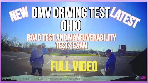 Dmv Driving Test Road And Maneuverability Exam Full Video Butler Tech