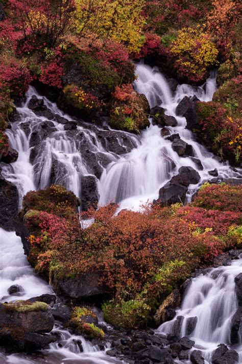 Anne Mckinnell Photography — The Hraunfossar Lava Falls In Iceland