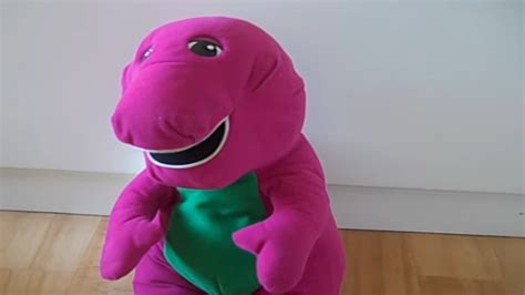 Vintage Barney The Dinosaur Talkinginteractive 18 Plush 1996 Youtube