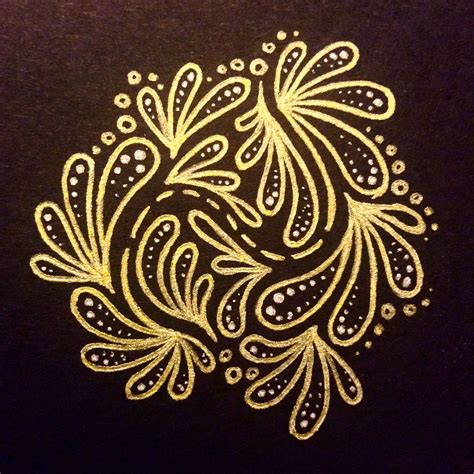 gold-doodle-design-zentangle-my-drawings,-doodle-art,-doodle-designs