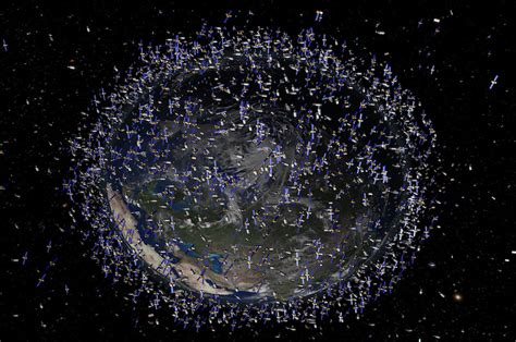 Picture Of All The Satellites Orbiting Earth Picturemeta