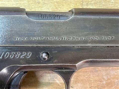 Colt Sistema Argentina 1927 Model Dgfm Fmap 1911 45