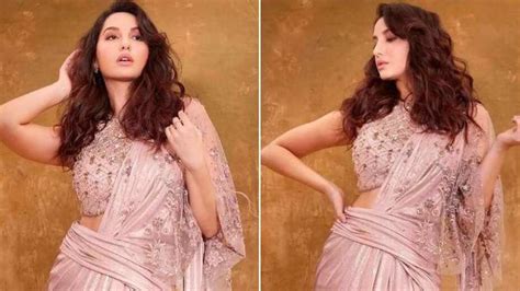 Bigg Boss Grand Finale Nora Fatehi Looks Sensational In Sheer Concept