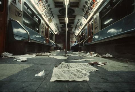 The Gritty Conditions Of New York City Subways In 1981 New York