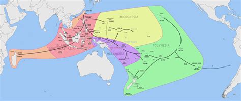 Image Chronological Dispersal Of Austronesian People Across The