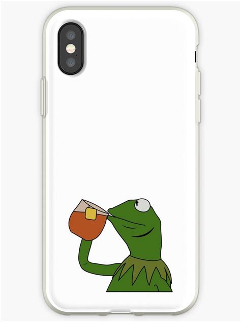 Kermit Sipping Tea Meme King But Thats None Of My Business Iphone