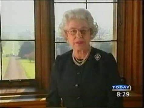 Her coffin was draped with the queen mother's. The Queen's Speech Following Her Mother's Death - YouTube
