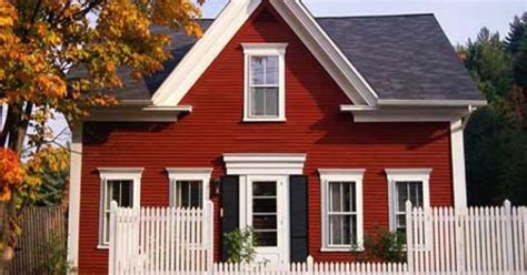 Perfect Little Red Cottage I Hope My House Is A Cute Red