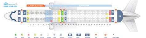 Seat Map Boeing 737 900 Klm Best Seats In The Plane