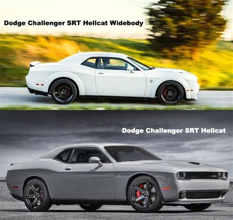 Differences Between Challenger Srt Hellcat And Challenger Srt Hellcat