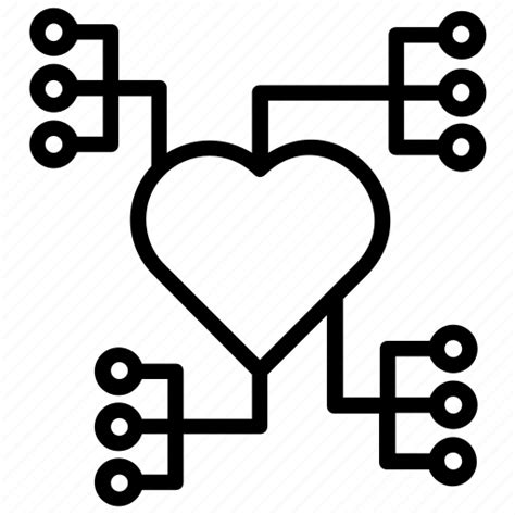 Affection Care Heart Connections Love Passion Icon Download On