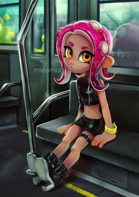 Agent 8 Drew This When The Octo Expansion Was Announced Splatoon
