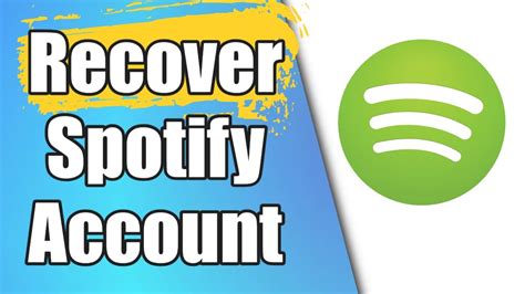 How To Recover Spotify Account Without Email Or Password YouTube