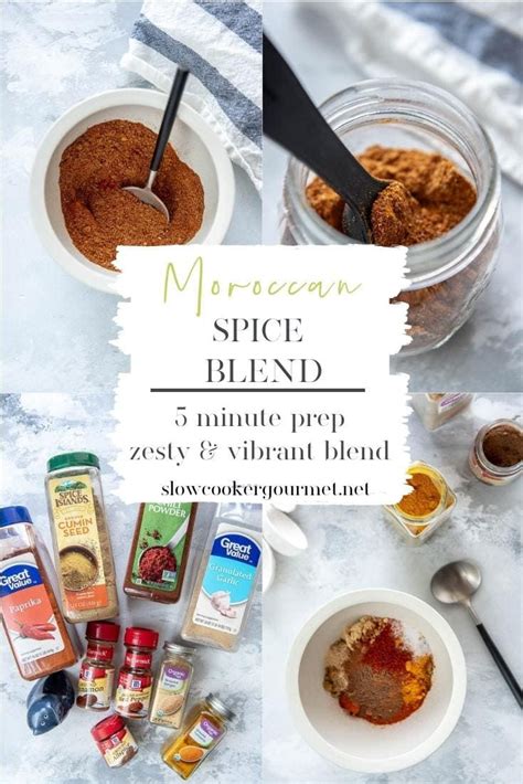 Moroccan Spice Blend Recipe Homemade Spices Moroccan Spice Blend