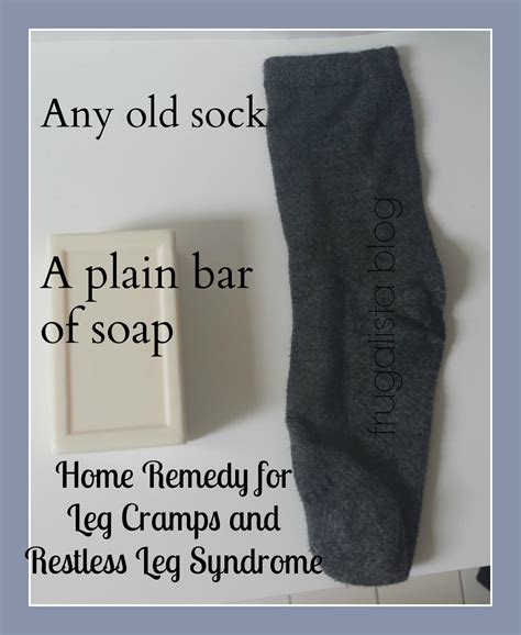 Even though, soaps are among the widely used remedies for cramps in legs, there is still no clue about its course of action. Home remedy for leg cramps and restless leg syndrome