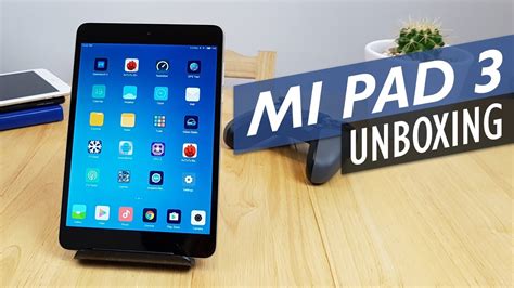 Xiaomi Mi Pad Unboxing Hands On Review English Youtube